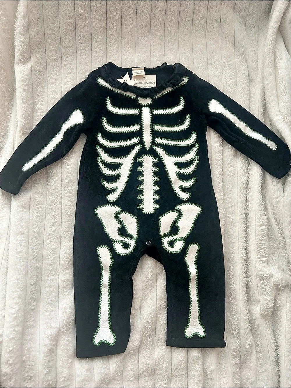 Zara Home Glow-in-the-Dark Children Skeleton Halloween Costume